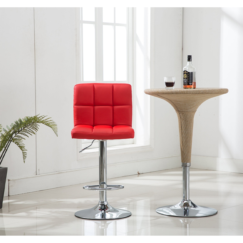 Ronin Faux Leather Swivel Bar Stool