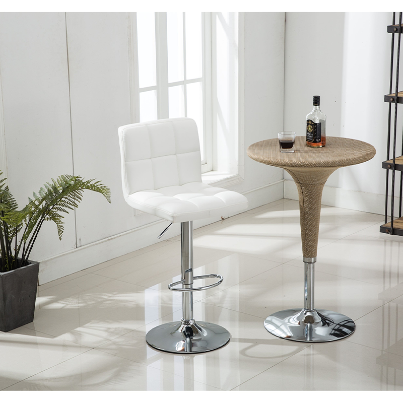 Ronin Faux Leather Swivel Bar Stool