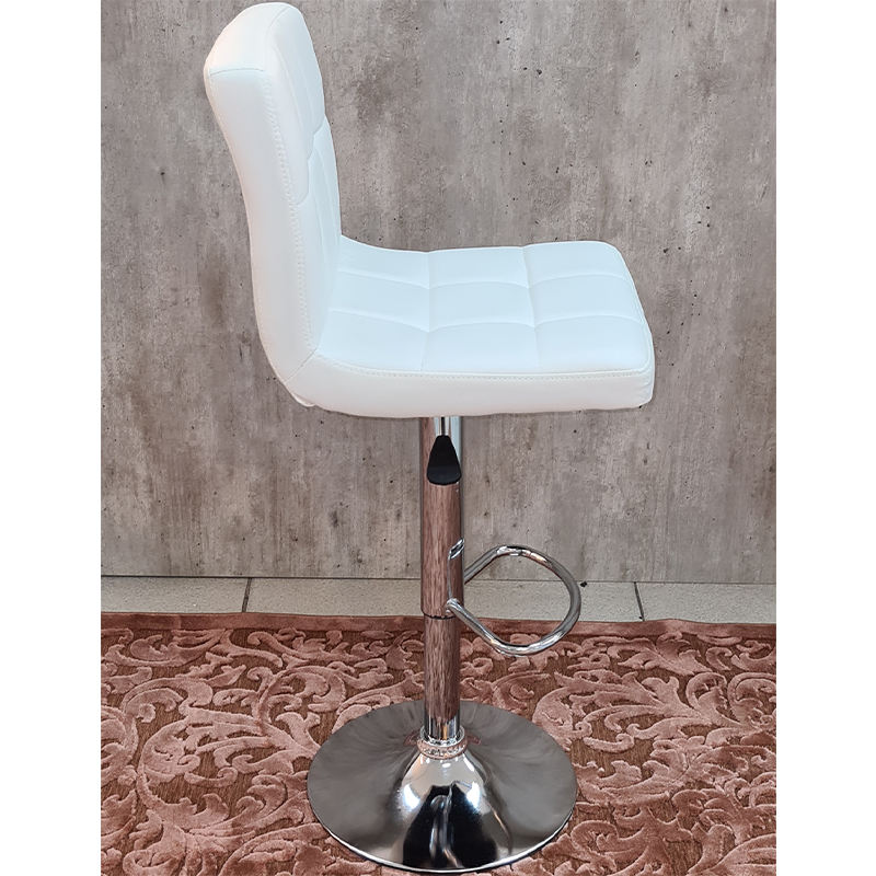 Ronin Faux Leather Swivel Bar Stool