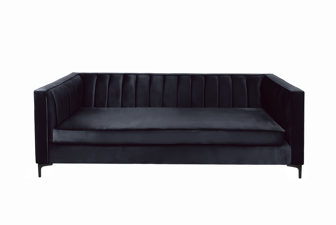 Oxford Three Seater Stripe Velvet