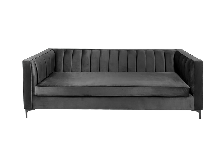 Oxford Three Seater Stripe Velvet