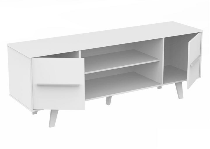 Cian White TV Unit