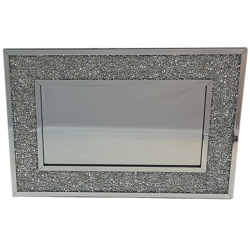 Kiora Silver Square Mirror