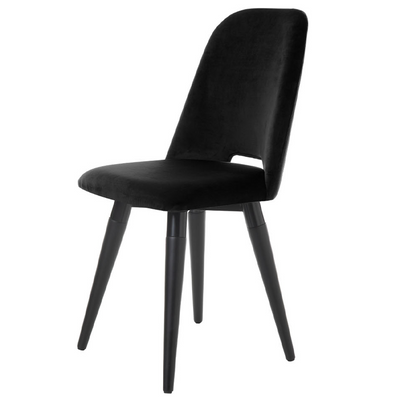 Selina Velvet Swivel Chair