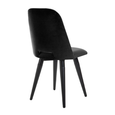 Selina Velvet Swivel Chair