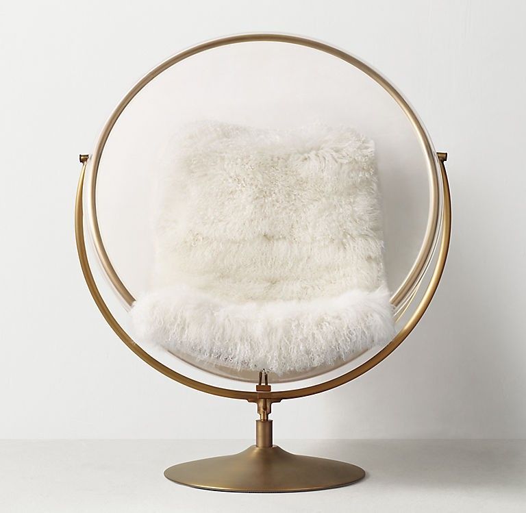 Orbit discount fur chair