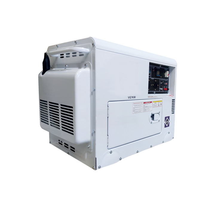 DC Power 7KW Single Phase Diesel Generator